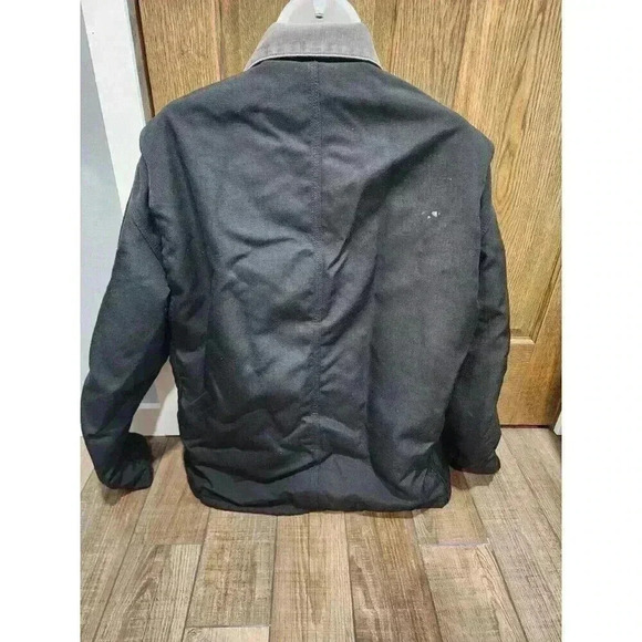 Carhartt Chocolate Black Santa Fae Jacket Size Large RN4806 C55 Black Grey - Picture 3 of 10